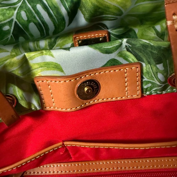 Dooney & Bourke Palm Montego Addison Medium Tote 
Made of Nylon and Leather - Picture 10 of 11